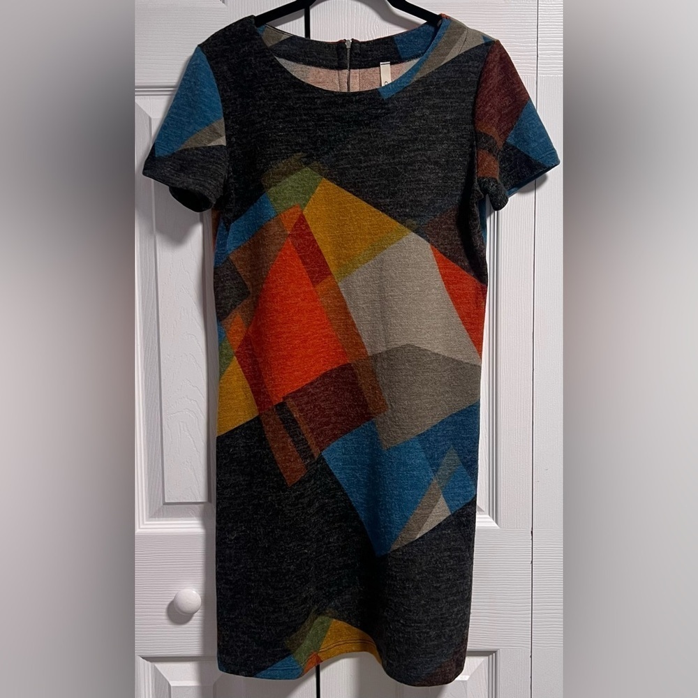 Women's Gilli Multi-color Short Sleeved Knit Dress